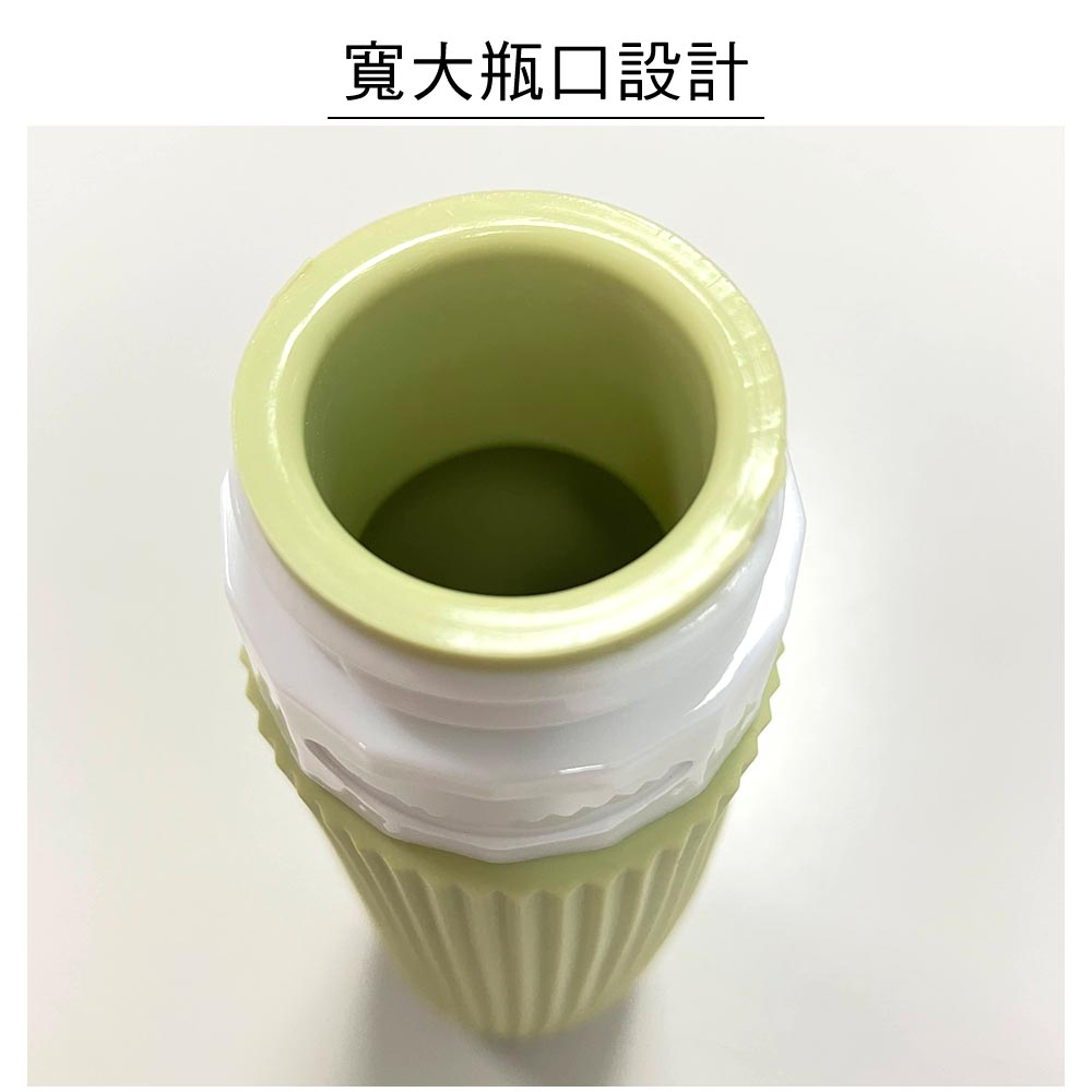 寛大瓶口設計