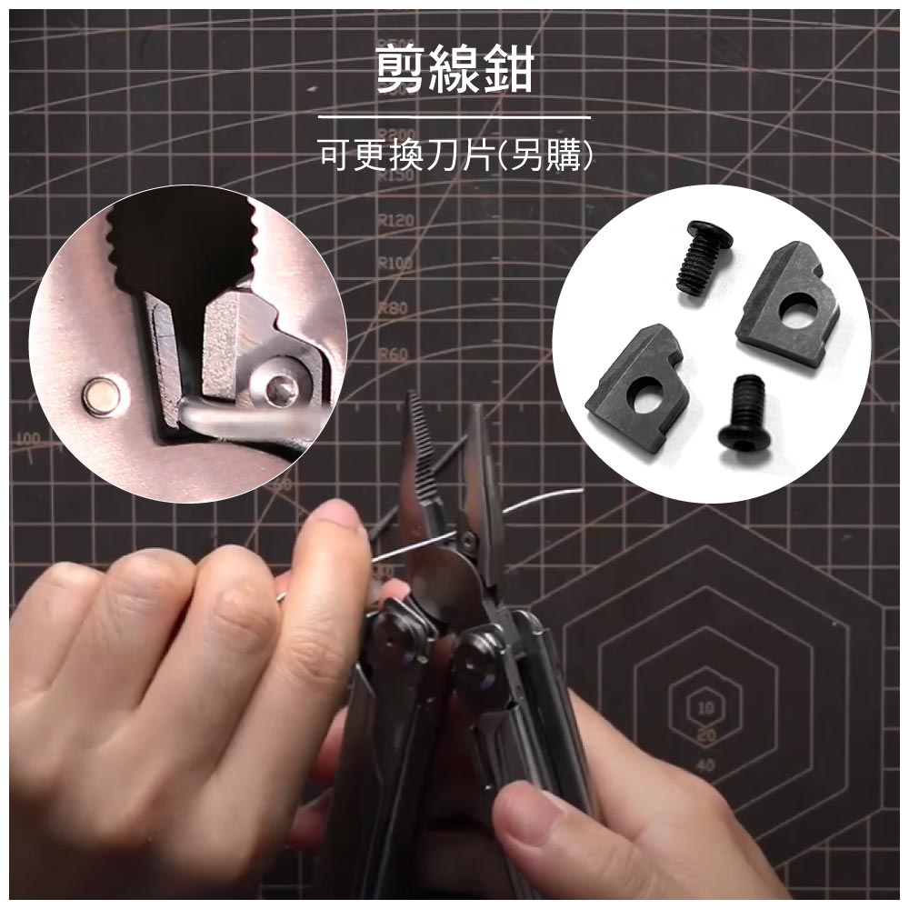 剪線鉗可更換刀片(另購)40