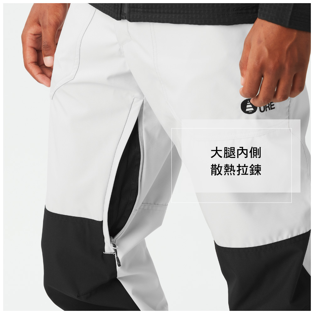 大腿內側散熱拉鍊URE