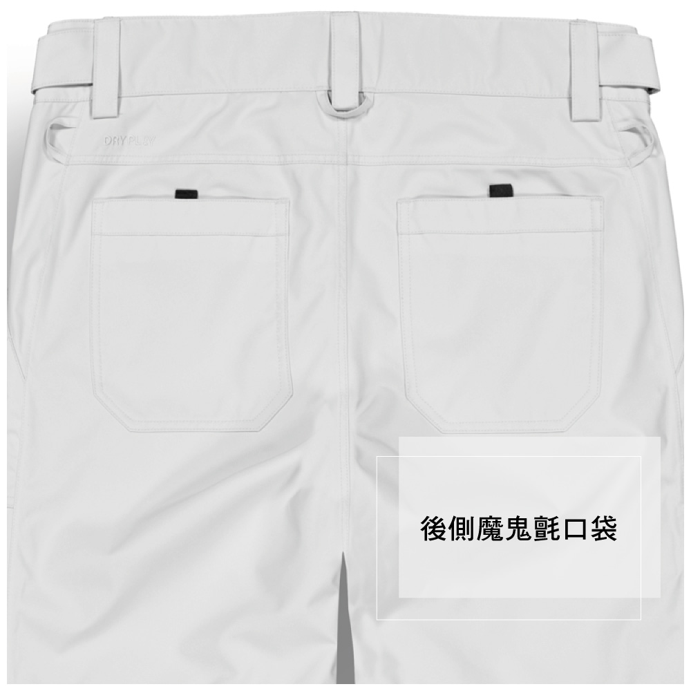 PLAY後側魔鬼氈口袋