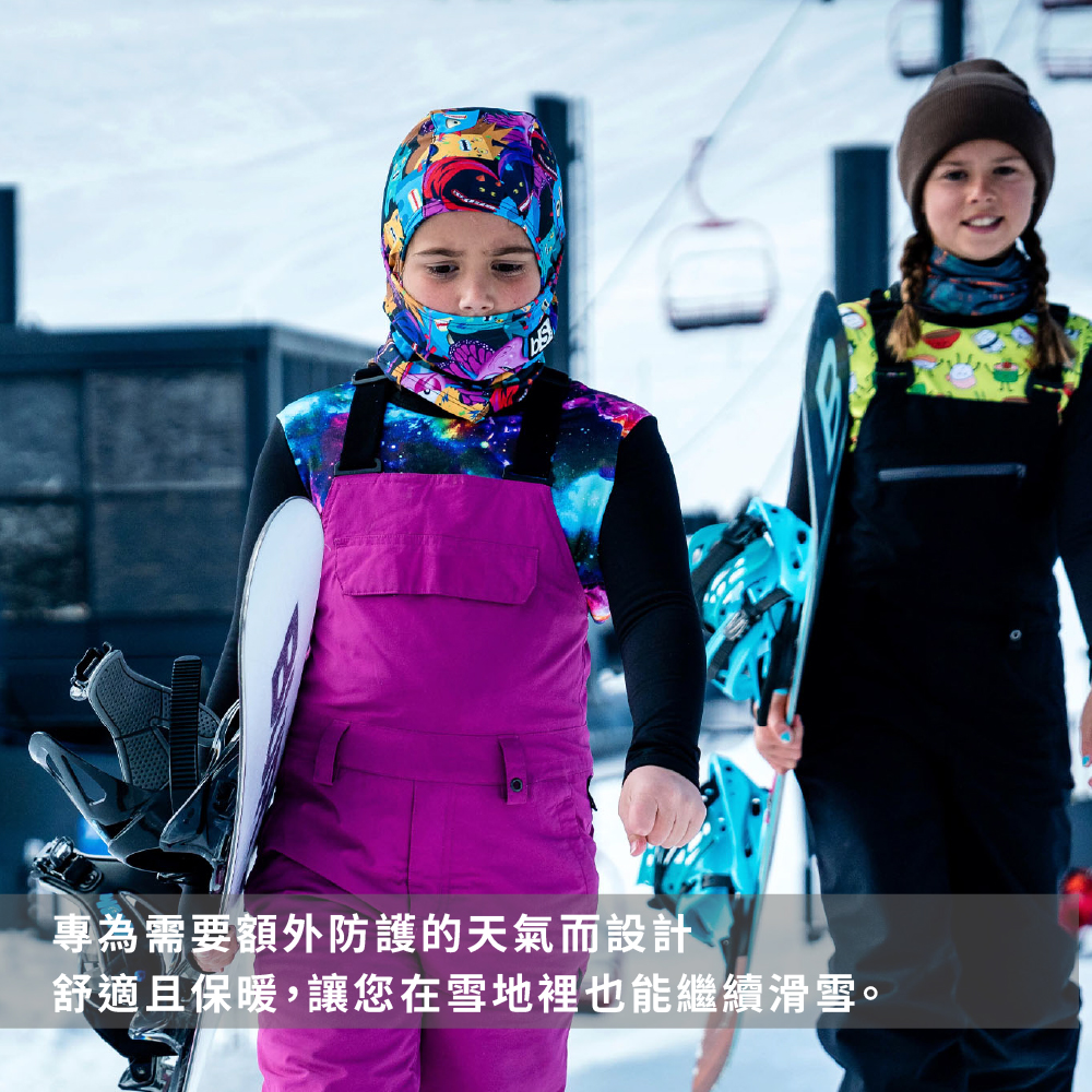 專為需要額外防護的天氣而設計舒適且保暖,讓您在雪地裡也能繼續滑雪。