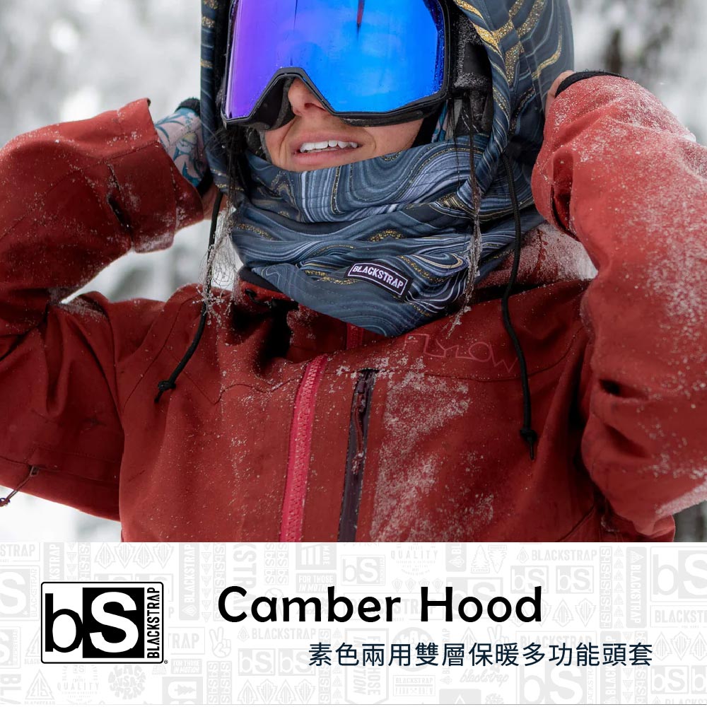 SQULITYSSQUALITYBLACKSTRAPCamber HoodTRAP BLACKSTRAP 素色兩用雙層保暖多功能頭套BLACKSTRAPBLACKST A