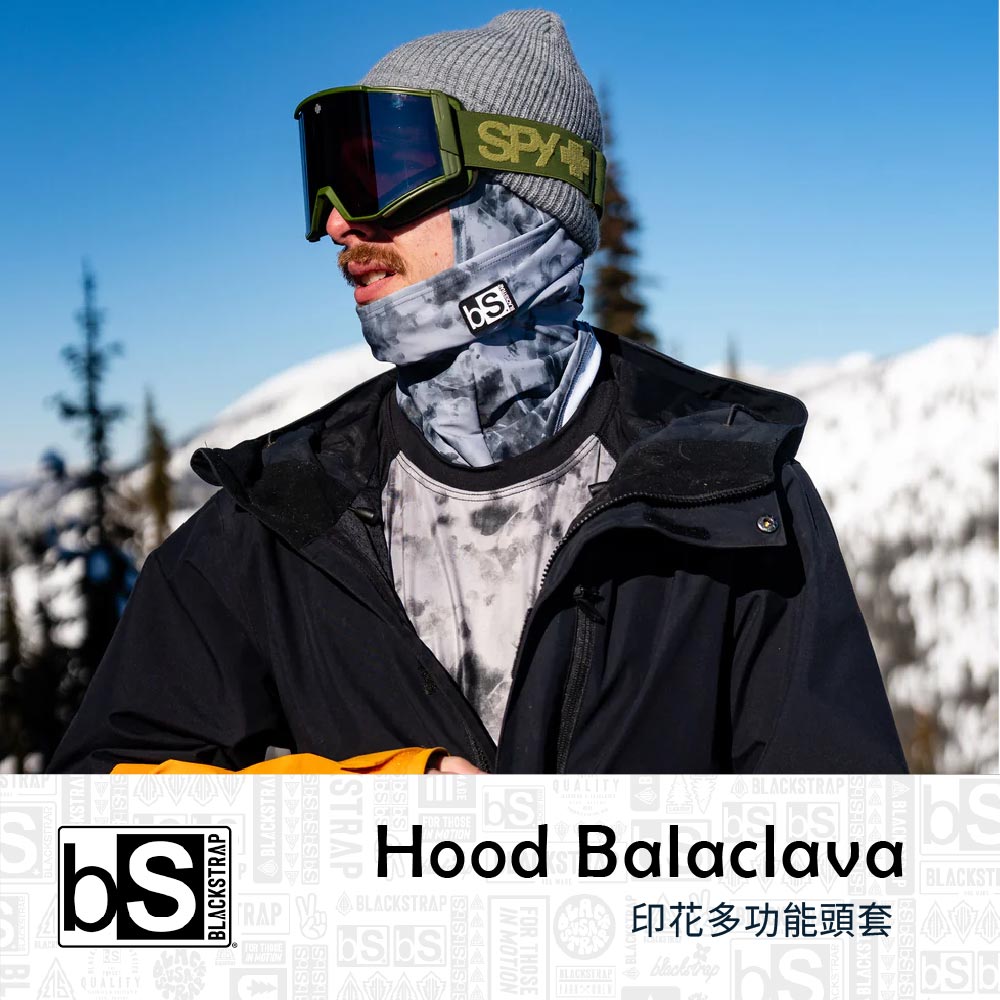 BLACKSTRASTRAPSSQUALITYBLACKSTRAPHood Balaclava BLACKSTRAPBLACKST印花多功能頭套