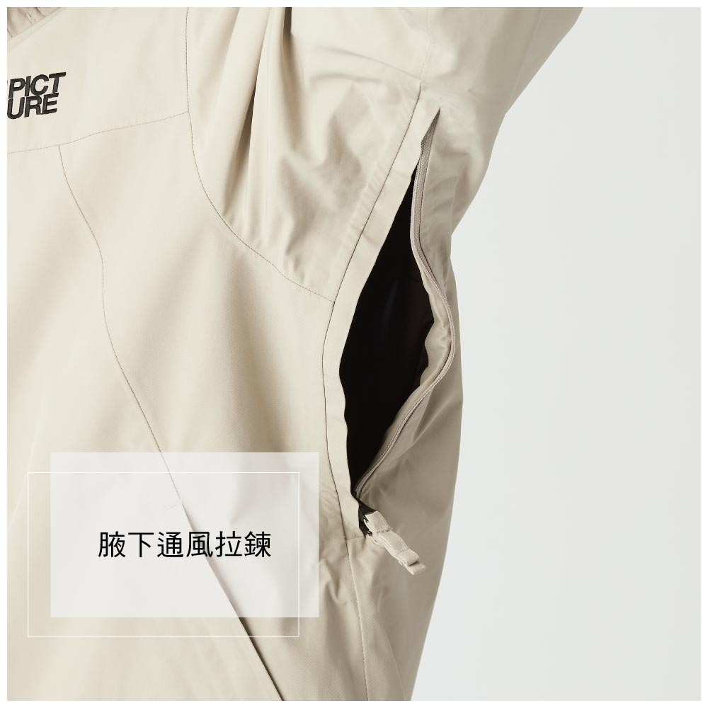 PICTURE腋下通風拉鍊