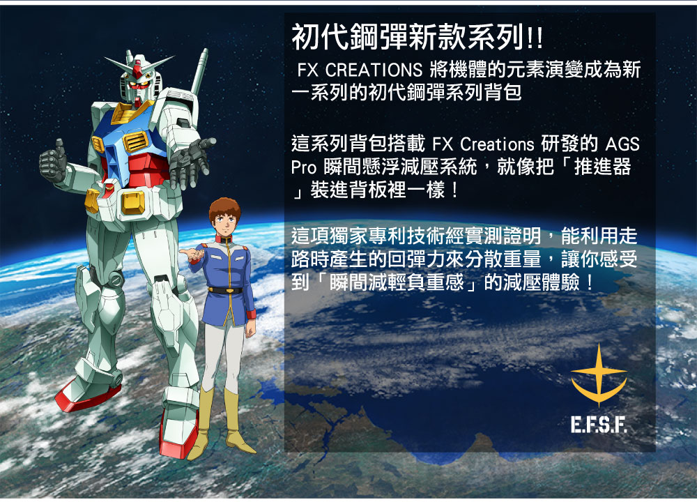【機動戰士鋼彈】RX-78-2 鋼彈 摺疊購物袋 FXG353-21