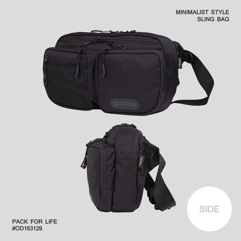 OUTDOORMINIMALIST STYLESLING BAGPACK FOR LIFE#OD163129SIDE
