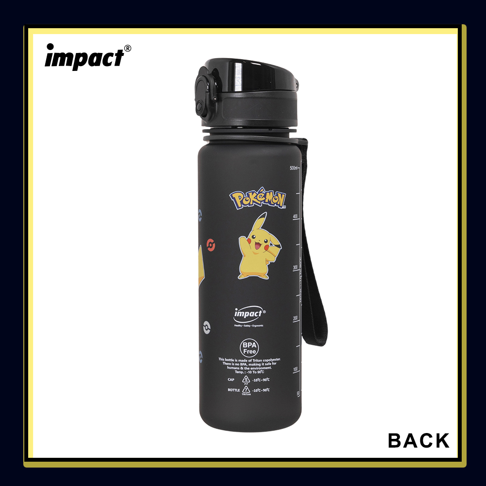 impact BPAFreeThis bottle is made of Tritan There is no BPA, making it safe forhumans & the environment To 100APBOTTLE CBACK