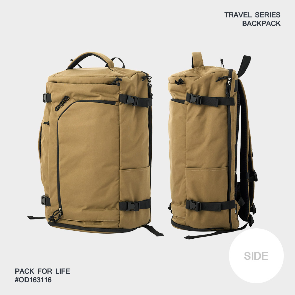 PACK FOR LIFE#OD163116SIDETRAVEL SERIESBACKPACK