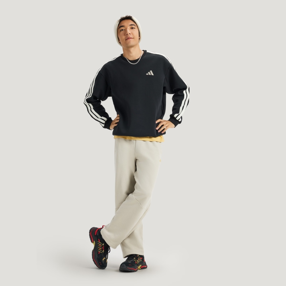 adidas 愛迪達 ST 3ST SWT 男 圓領套頭衫 KR2514 - PChome 24h購物